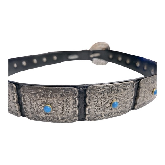Vintage Nanni Made in Italy metal belt 30 main image 16